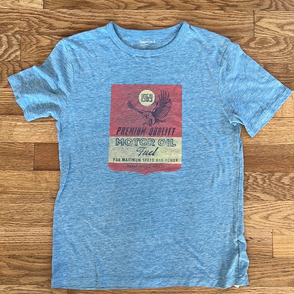 Gap Boys Graphic Tee Size 8 - Picture 1 of 3